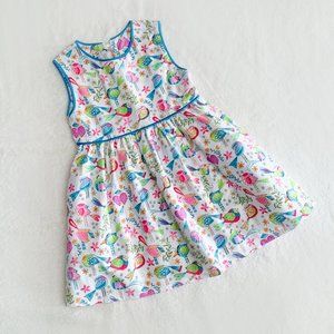 Feathers and Petals Girls' Dress
